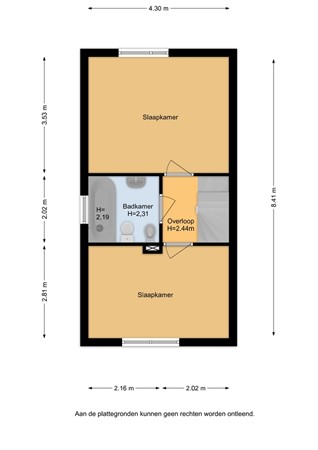Floorplan - Samoas 21, 3524 JW Utrecht